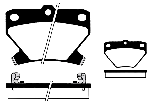 RAICAM fékbetétkészlet, tárcsafék - RA.0804.0 - TothCarparts