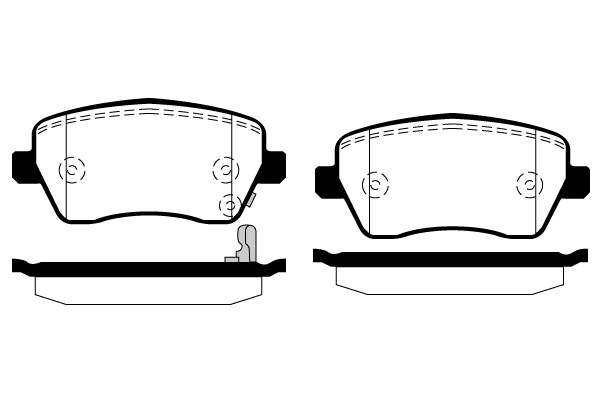 RAICAM fékbetétkészlet, tárcsafék - RA.0805.1 - TothCarparts