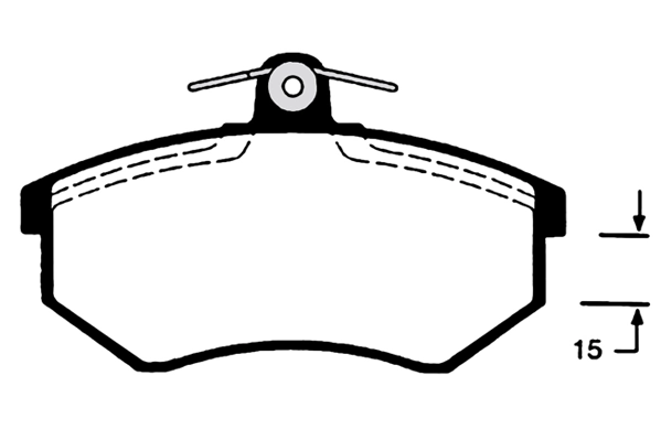 RAICAM fékbetétkészlet, tárcsafék - RA.0813.0 - TothCarparts