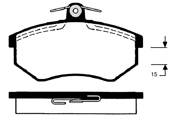RAICAM fékbetétkészlet, tárcsafék - RA.0813.2 - TothCarparts