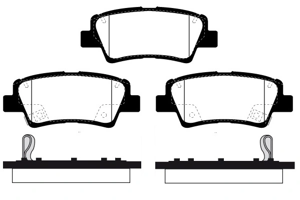 RAICAM fékbetétkészlet, tárcsafék - RA.1037.1 - TothCarparts