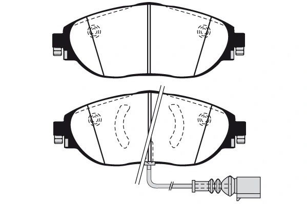 RAICAM fékbetétkészlet, tárcsafék - RA.1038.0 - TothCarparts