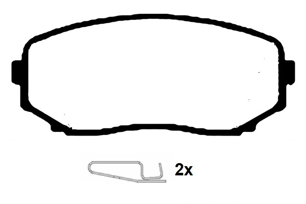 RAICAM fékbetétkészlet, tárcsafék - RA.1062.0 - TothCarparts