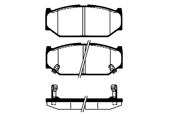 RAICAM fékbetétkészlet, tárcsafék - RA.1124.0 - TothCarparts