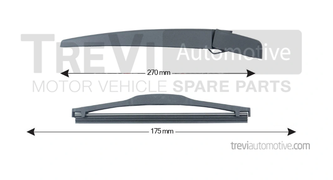 TREVI AUTOMOTIVE törlőkar, ablaktörlő - RA132 - TothCarparts