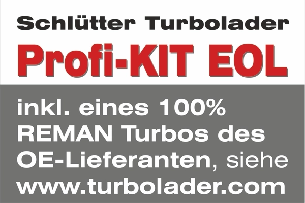 SCHLÜTTER TURBOLADER töltő, feltöltés - 166-01222EOL - TothCarparts