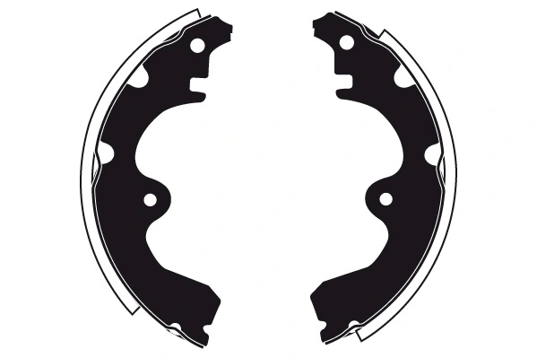 RAICAM fékpofakészlet - RA25270 - TothCarparts