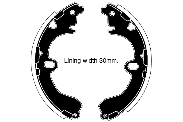 RAICAM fékpofakészlet - RA26720 - TothCarparts