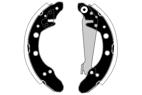 RAICAM fékpofakészlet - RA26830 - TothCarparts