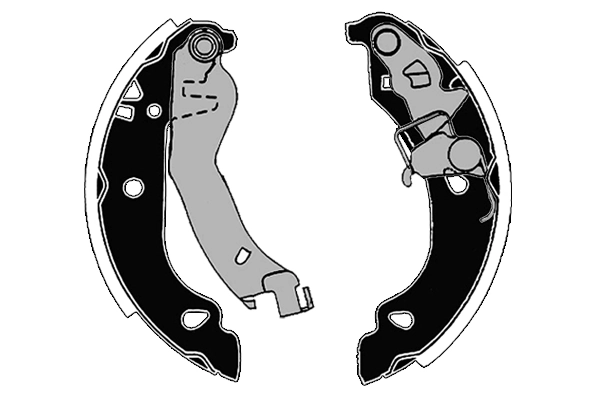 RAICAM fékpofakészlet - RA27890 - TothCarparts