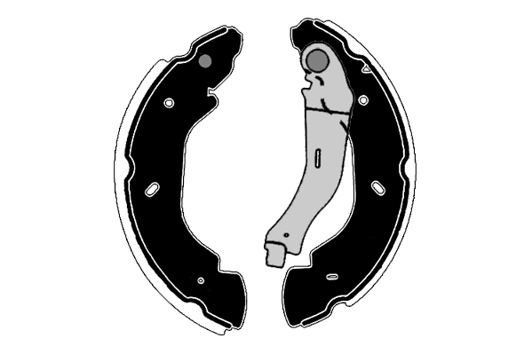 RAICAM fékpofakészlet - RA28280 - TothCarparts