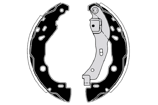 RAICAM fékpofakészlet - RA28560 - TothCarparts