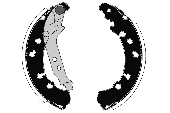 RAICAM fékpofakészlet - RA28690 - TothCarparts