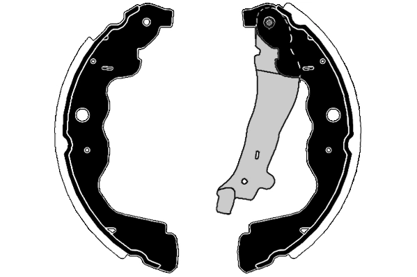 RAICAM fékpofakészlet - RA28720 - TothCarparts