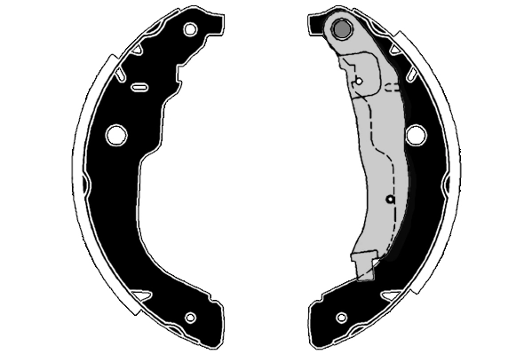 RAICAM fékpofakészlet - RA29200 - TothCarparts