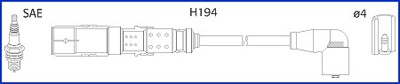 HUECO gyújtókábelkészlet - 134791 - TothCarparts