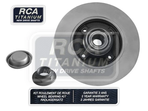 RCA FRANCE féktárcsa - RCABK06 - TothCarparts