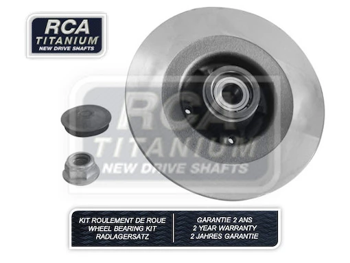 RCA FRANCE féktárcsa - RCABK09 - TothCarparts