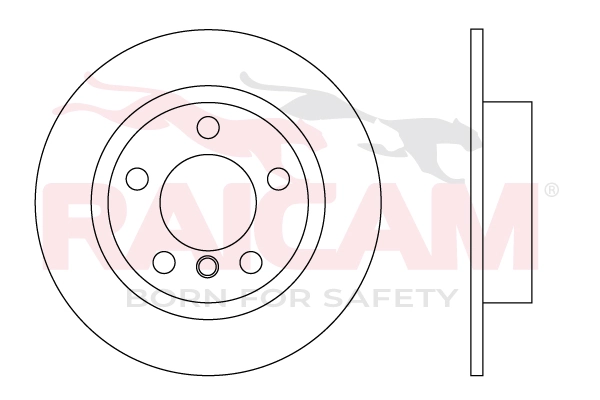 RAICAM féktárcsa - RD01504 - TothCarparts