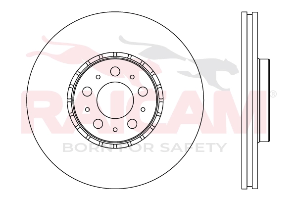 RAICAM féktárcsa - RD01513 - TothCarparts