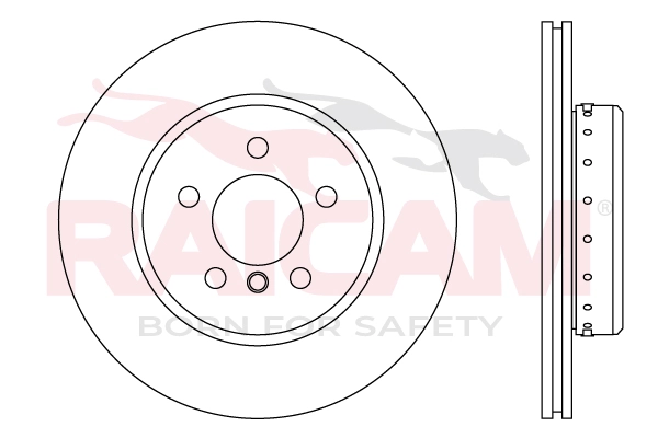 RAICAM féktárcsa - RD01519 - TothCarparts