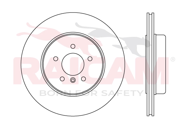 RAICAM féktárcsa - RD01522 - TothCarparts