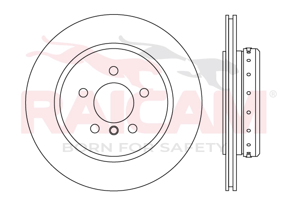 RAICAM féktárcsa - RD01525 - TothCarparts