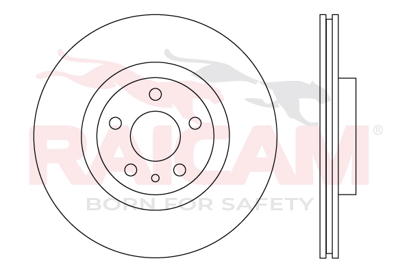 RAICAM féktárcsa - RD01540 - TothCarparts
