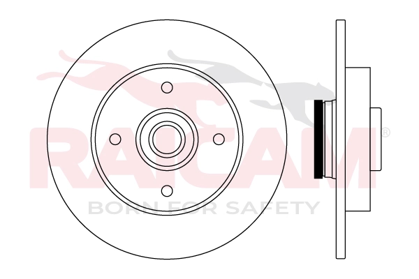 RAICAM féktárcsa - RD01542 - TothCarparts