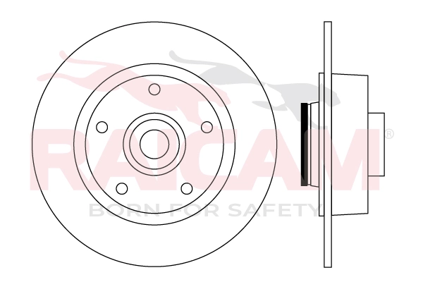 RAICAM féktárcsa - RD01544 - TothCarparts