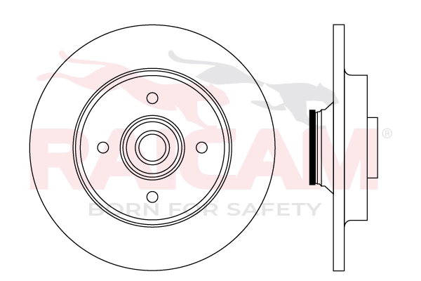 RAICAM féktárcsa - RD01552 - TothCarparts