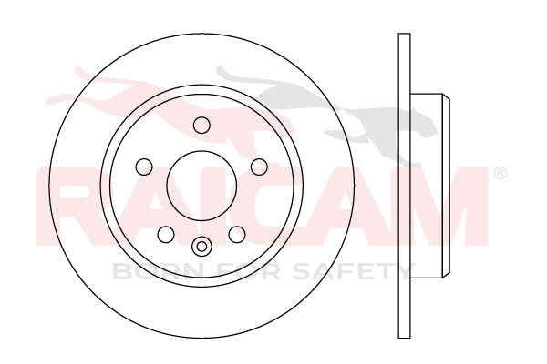 RAICAM féktárcsa - RD01582 - TothCarparts