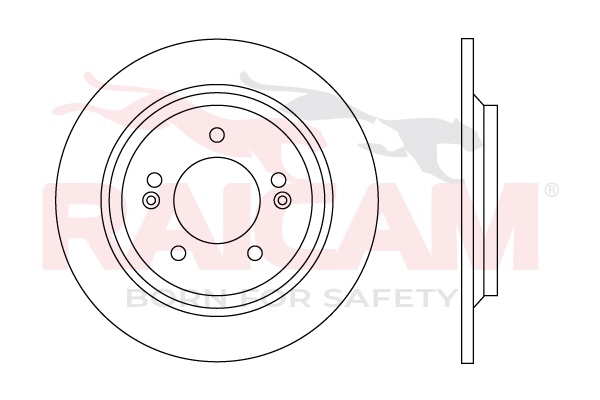 RAICAM féktárcsa - RD01598 - TothCarparts