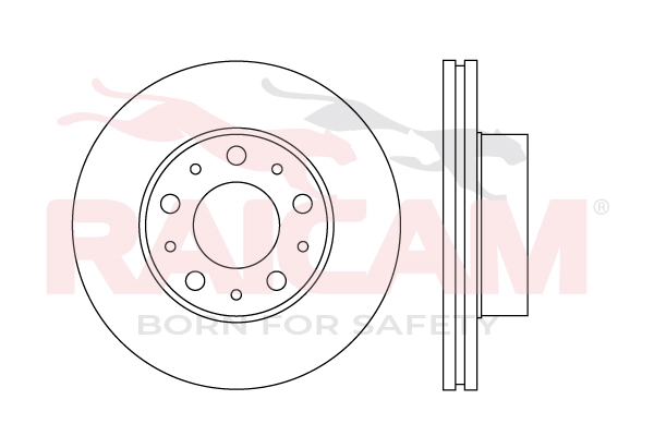 RAICAM féktárcsa - RD01622 - TothCarparts