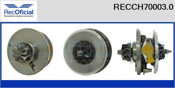 RECOFICIAL Törzscsoport, turbótöltő - RECCH70003.0 - TothCarparts