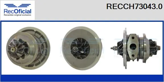 RECOFICIAL Törzscsoport, turbótöltő - RECCH73043.0 - TothCarparts