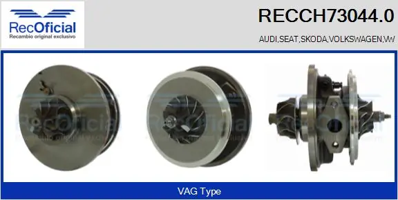 RECOFICIAL Törzscsoport, turbótöltő - RECCH73044.0 - TothCarparts
