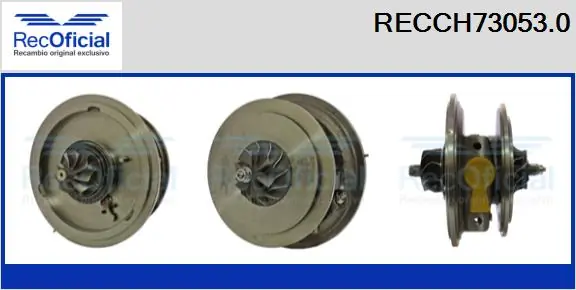 RECOFICIAL Törzscsoport, turbótöltő - RECCH73053.0 - TothCarparts