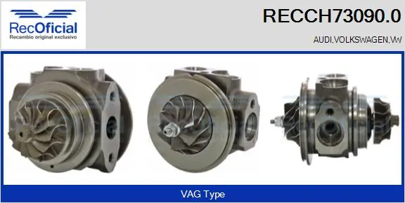 RECOFICIAL Törzscsoport, turbótöltő - RECCH73090.0 - TothCarparts