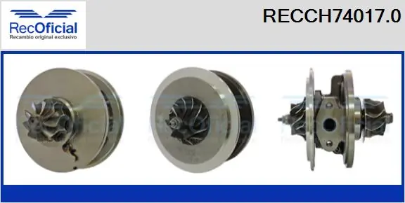 RECOFICIAL Törzscsoport, turbótöltő - RECCH74017.0 - TothCarparts