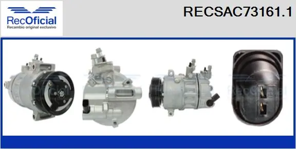RECOFICIAL kompresszor, klíma - RECSAC73161.1 - TothCarparts