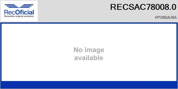 RECOFICIAL kompresszor, klíma - RECSAC78008.0 - TothCarparts