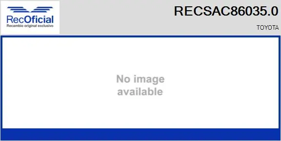 RECOFICIAL kompresszor, klíma - RECSAC86035.0 - TothCarparts