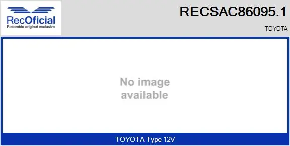 RECOFICIAL kompresszor, klíma - RECSAC86095.1 - TothCarparts