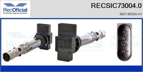 RECOFICIAL gyújtótekercs - RECSIC73004.0 - TothCarparts