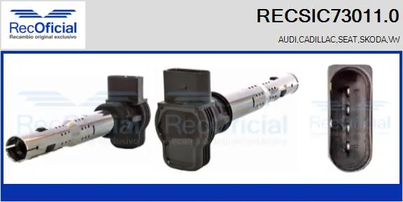RECOFICIAL gyújtótekercs - RECSIC73011.0 - TothCarparts