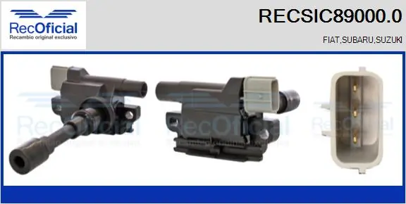 RECOFICIAL gyújtótekercs - RECSIC89000.0 - TothCarparts