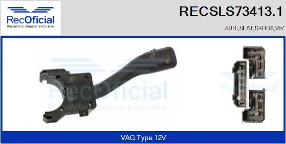 RECOFICIAL kormányoszlop kapcsoló - RECSLS73413.1 - TothCarparts