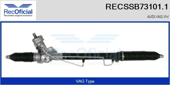 RECOFICIAL kormánygép - RECSSB73101.1 - TothCarparts