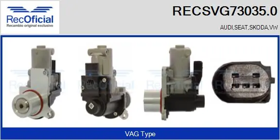 RECOFICIAL AGR-szelep - RECSVG73035.0 - TothCarparts